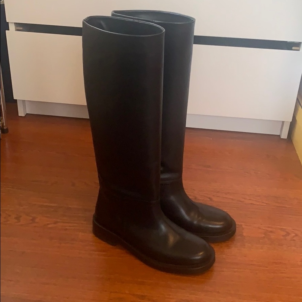 Zara Tall Leather Boots